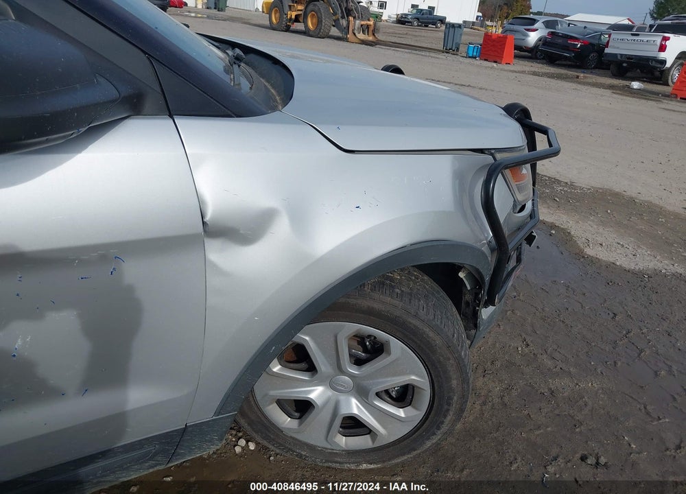 2018 FORD POLICE INTERCEPTOR UTILITY VIN: 1FM5K8AR0JGA32754