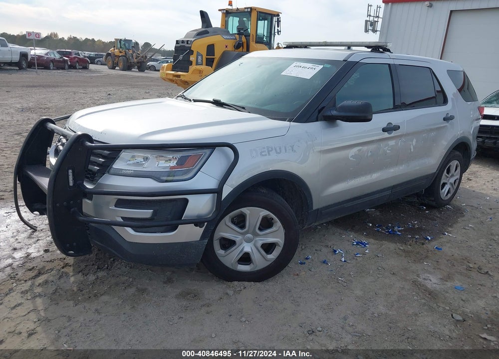 2018 FORD POLICE INTERCEPTOR UTILITY VIN: 1FM5K8AR0JGA32754