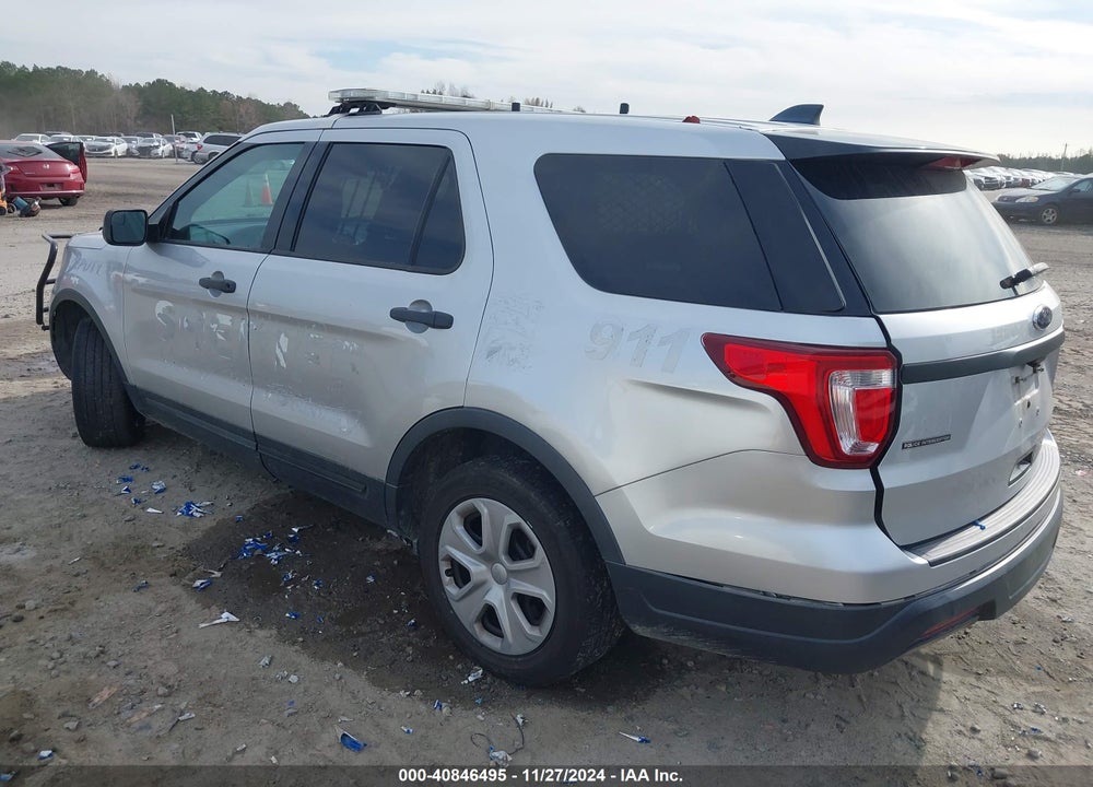 2018 FORD POLICE INTERCEPTOR UTILITY VIN: 1FM5K8AR0JGA32754
