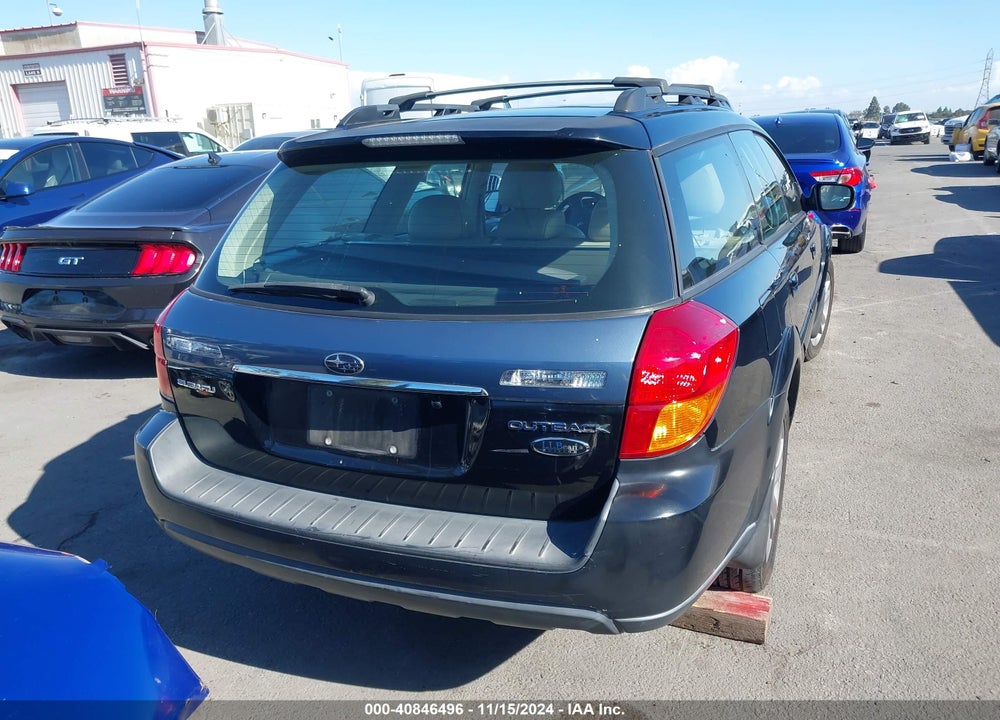 2005 SUBARU OUTBACK 3.0R L.L. BEAN EDITION VIN: 4S4BP86C254359690