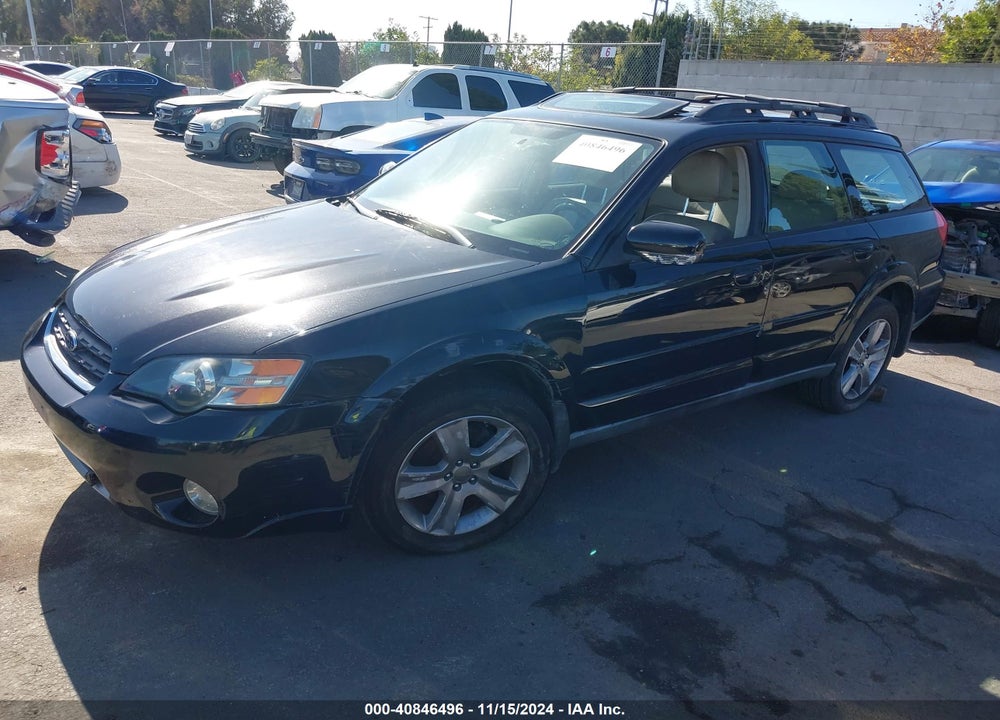 2005 SUBARU OUTBACK 3.0R L.L. BEAN EDITION VIN: 4S4BP86C254359690