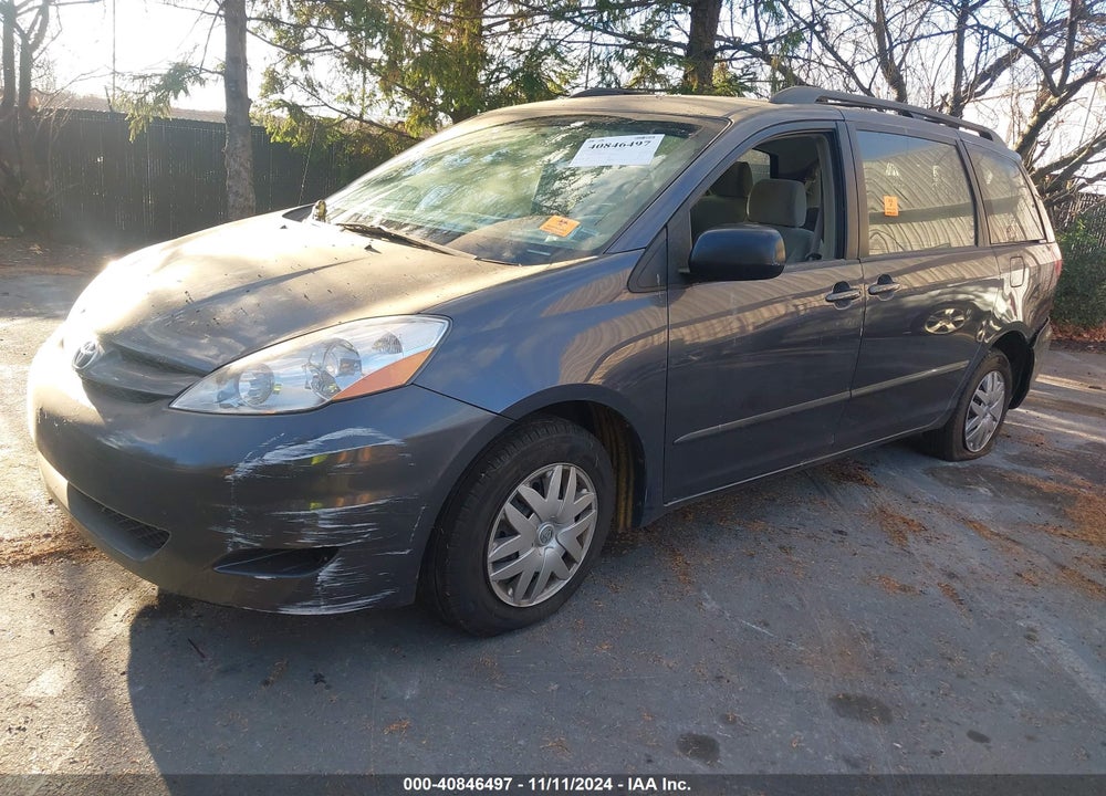 2007 TOYOTA SIENNA CE VIN: 5TDZK23C07S072438