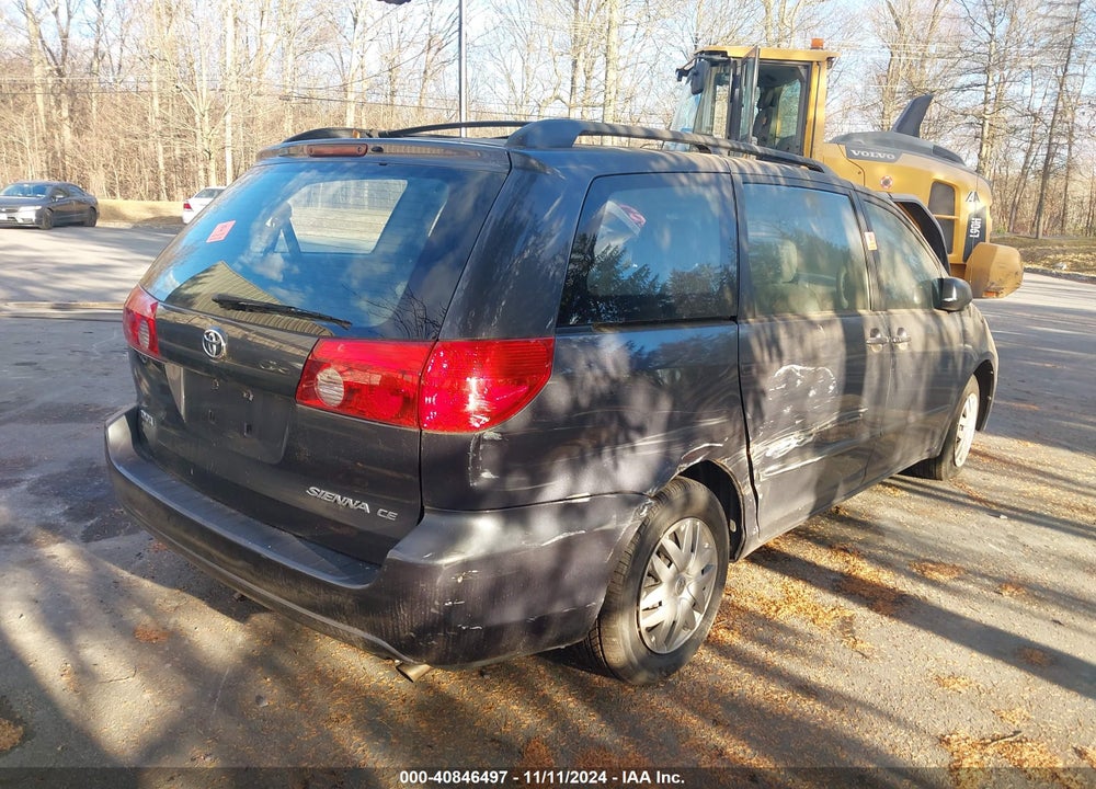 2007 TOYOTA SIENNA CE VIN: 5TDZK23C07S072438