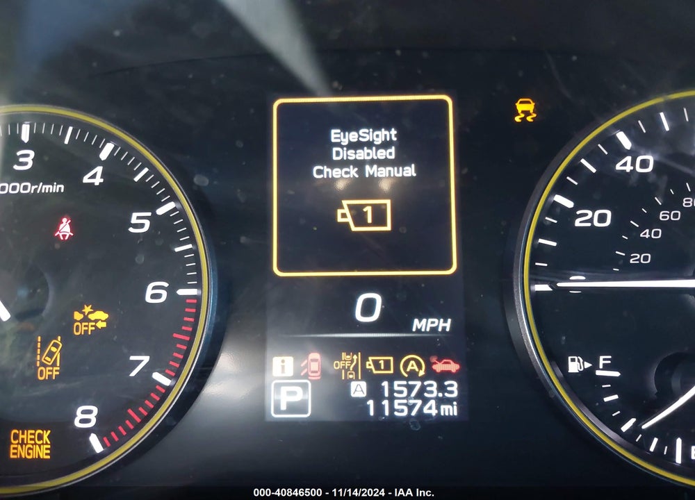 2024 SUBARU CROSSTREK SPORT VIN: 4S4GUHF68R3784044