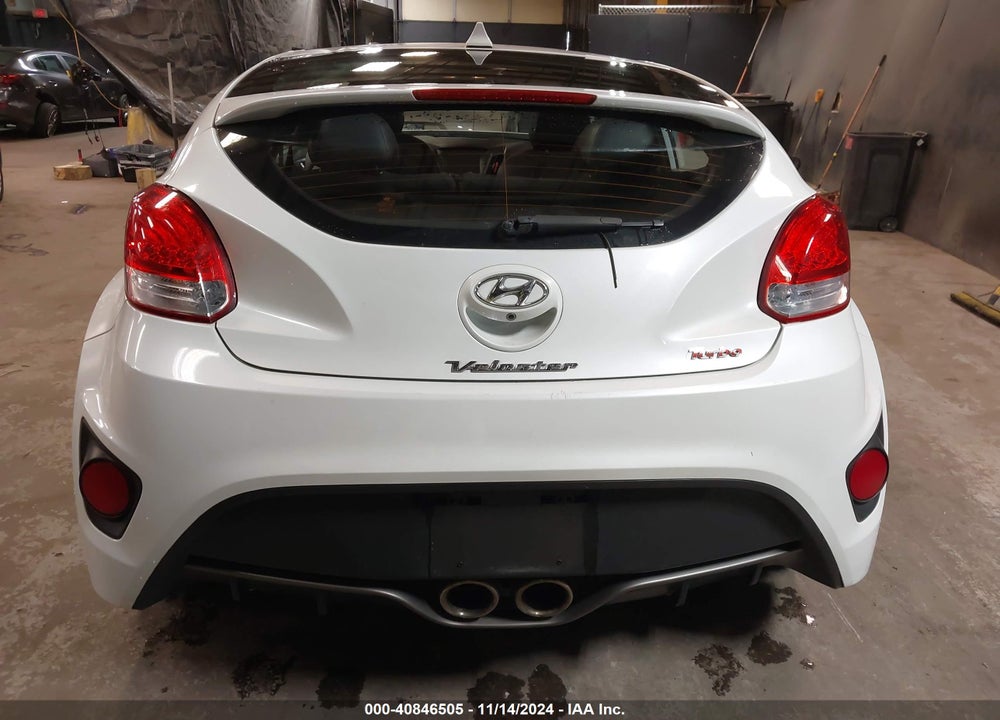 2016 HYUNDAI VELOSTER TURBO VIN: KMHTC6AE2GU284375