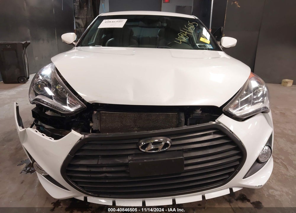 2016 HYUNDAI VELOSTER TURBO VIN: KMHTC6AE2GU284375