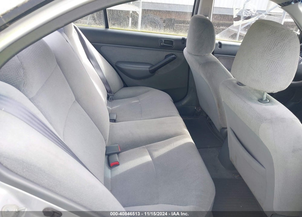 2001 HONDA CIVIC LX VIN: 2HGES165X1H570935