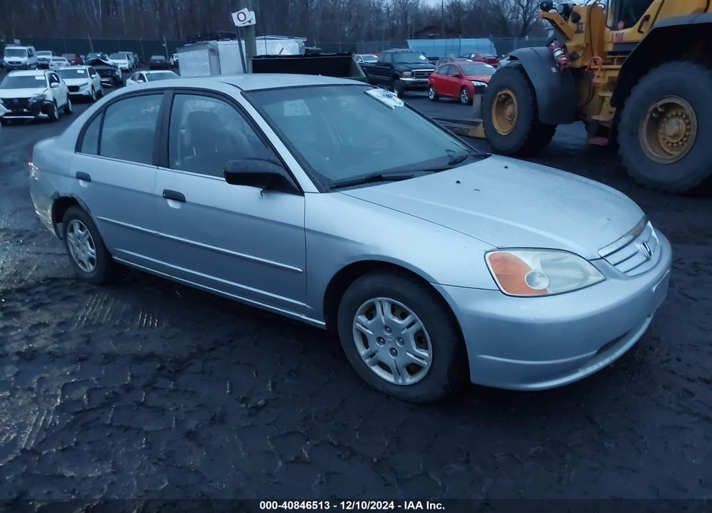 2001 HONDA CIVIC LX VIN: 2HGES165X1H570935