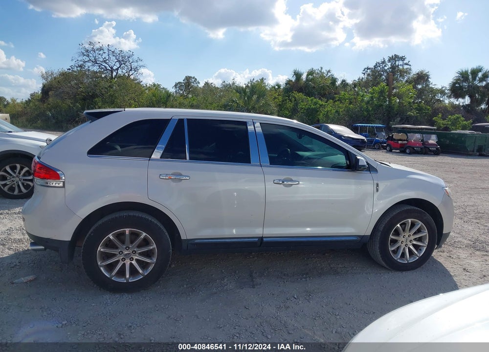 2013 LINCOLN MKX VIN: 2LMDJ6JK5DBL29346