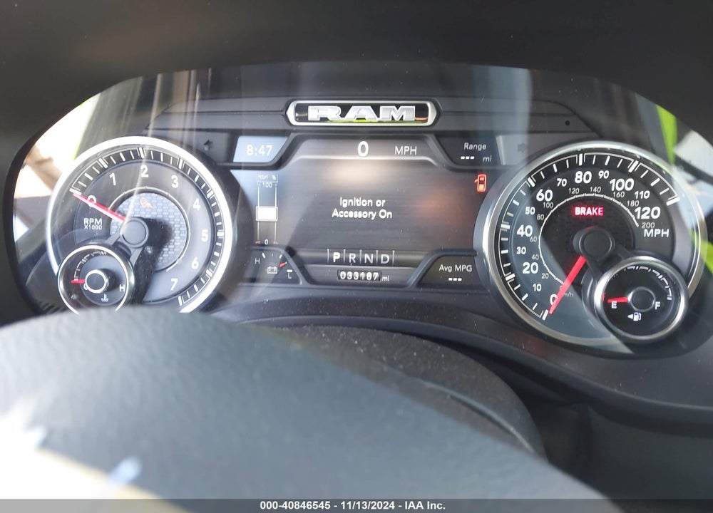 2019 RAM 1500 BIG HORN/LONE STAR 4X4 5'7 BOX VIN: 1C6SRFFT4KN851167