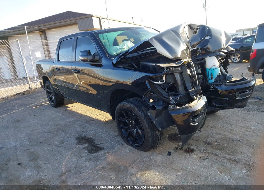 2019 RAM 1500 BIG HORN/LONE STAR 4X4 5'7 BOX VIN: 1C6SRFFT4KN851167