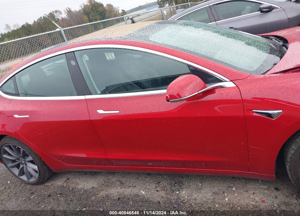 2018 TESLA MODEL 3 LONG RANGE/PERFORMANCE VIN: 5YJ3E1EBXJF117344