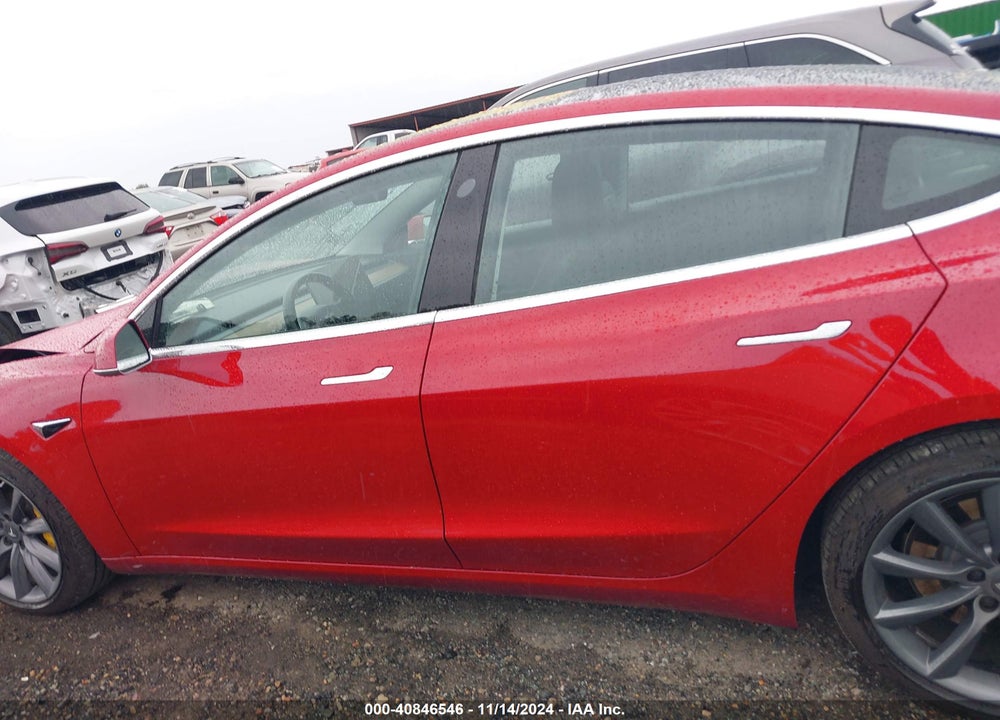 2018 TESLA MODEL 3 LONG RANGE/PERFORMANCE VIN: 5YJ3E1EBXJF117344