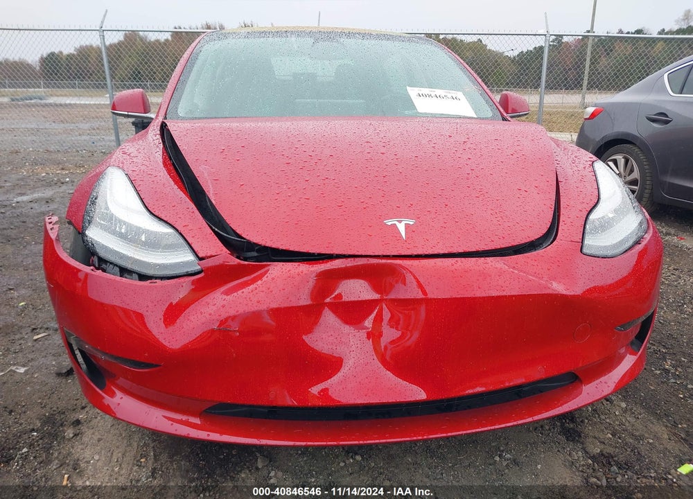2018 TESLA MODEL 3 LONG RANGE/PERFORMANCE VIN: 5YJ3E1EBXJF117344