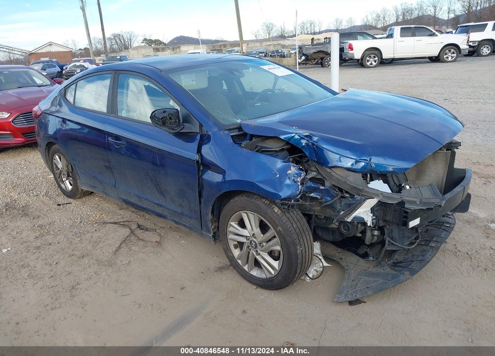 2019 HYUNDAI ELANTRA SEL VIN: 5NPD84LF4KH404605