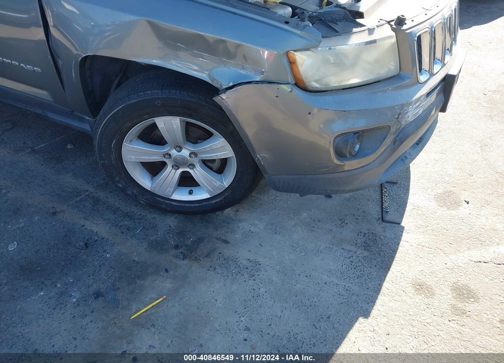 2013 JEEP COMPASS SPORT VIN: 1C4NJCBB2DD140956