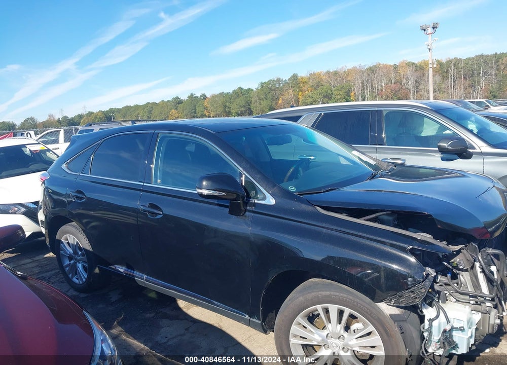 2011 LEXUS RX 450H VIN: JTJZB1BA3B2004495