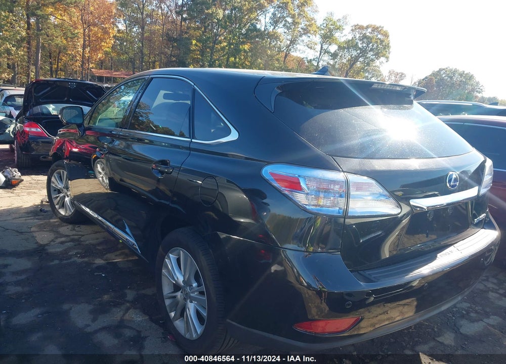 2011 LEXUS RX 450H VIN: JTJZB1BA3B2004495