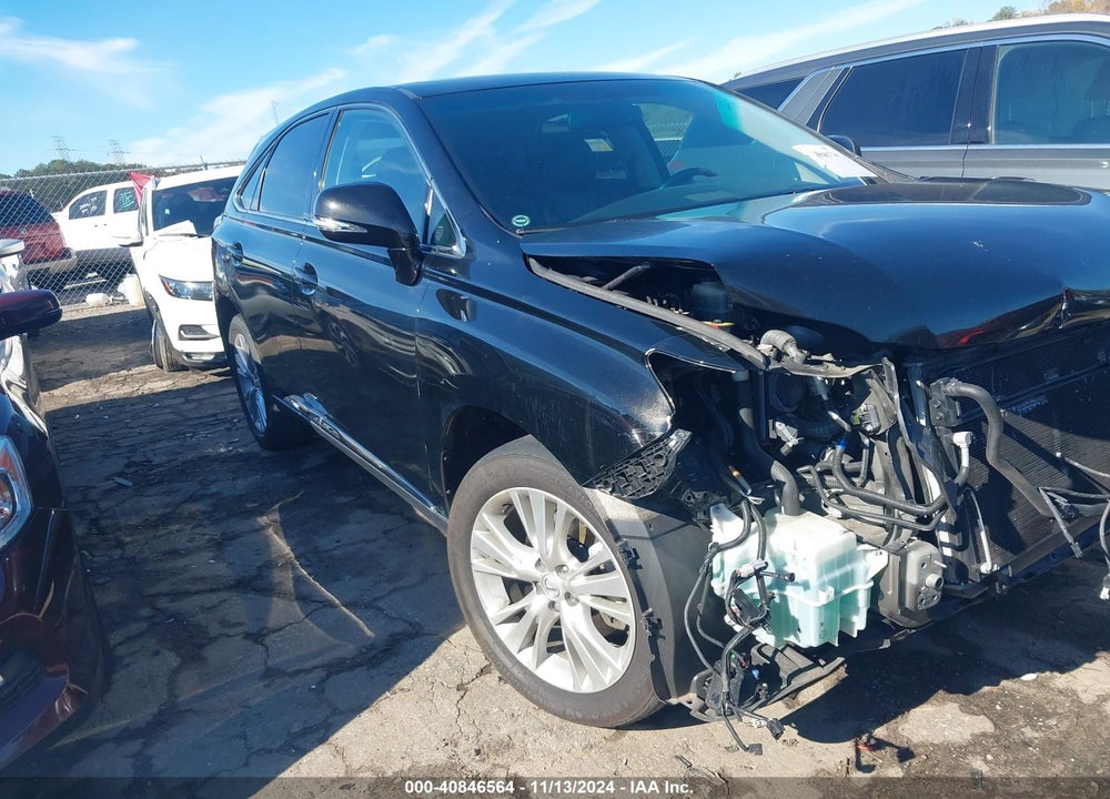 2011 LEXUS RX 450H VIN: JTJZB1BA3B2004495