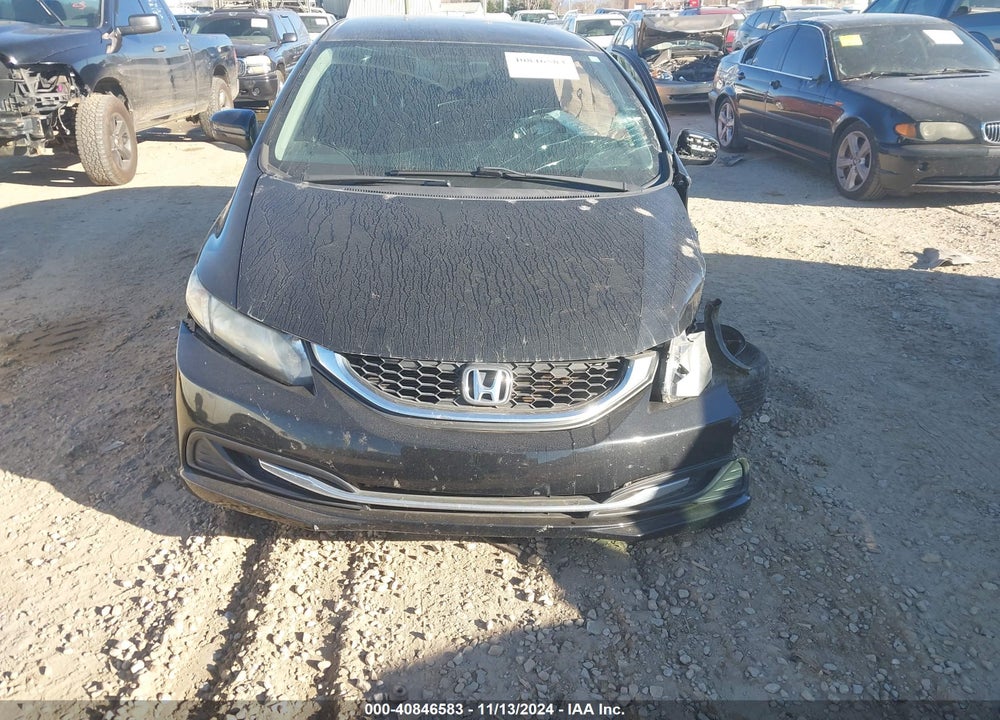 2015 HONDA CIVIC LX VIN: 19XFB2F51FE051333