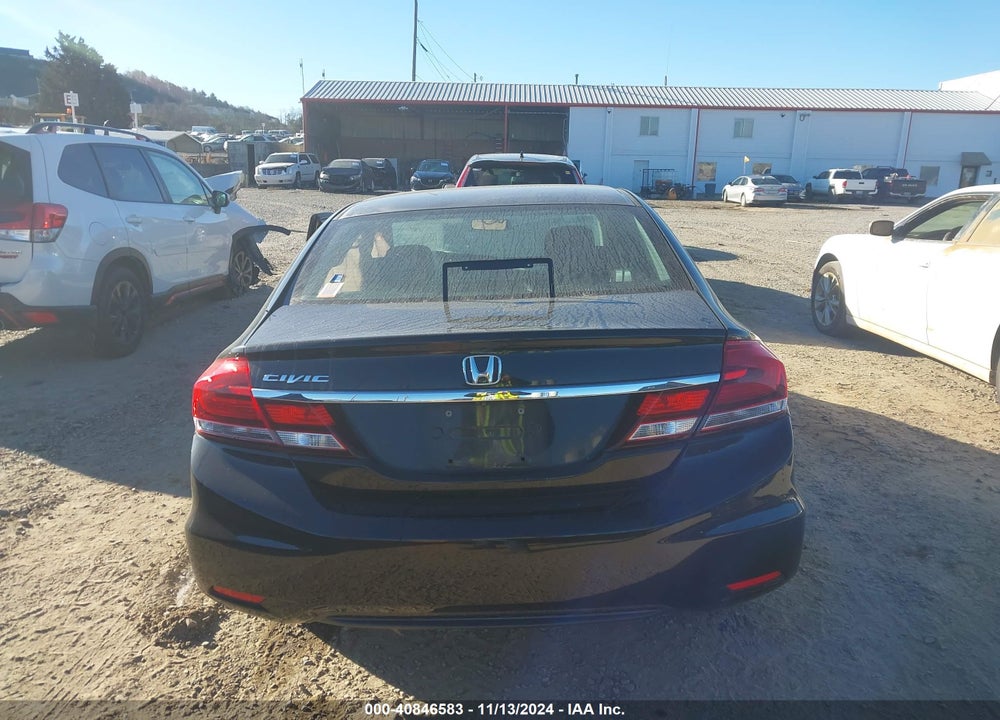 2015 HONDA CIVIC LX VIN: 19XFB2F51FE051333