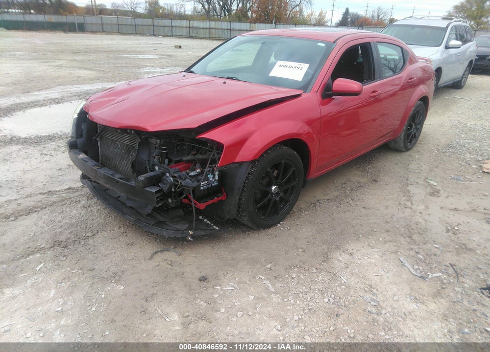 2012 DODGE AVENGER SXT PLUS VIN: 1C3CDZEG3CN329668