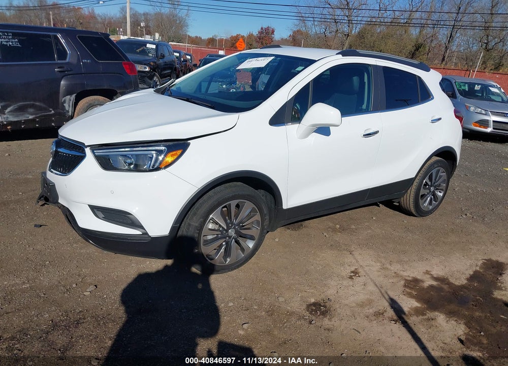 2022 BUICK ENCORE AWD PREFERRED VIN: KL4CJESM7NB555718