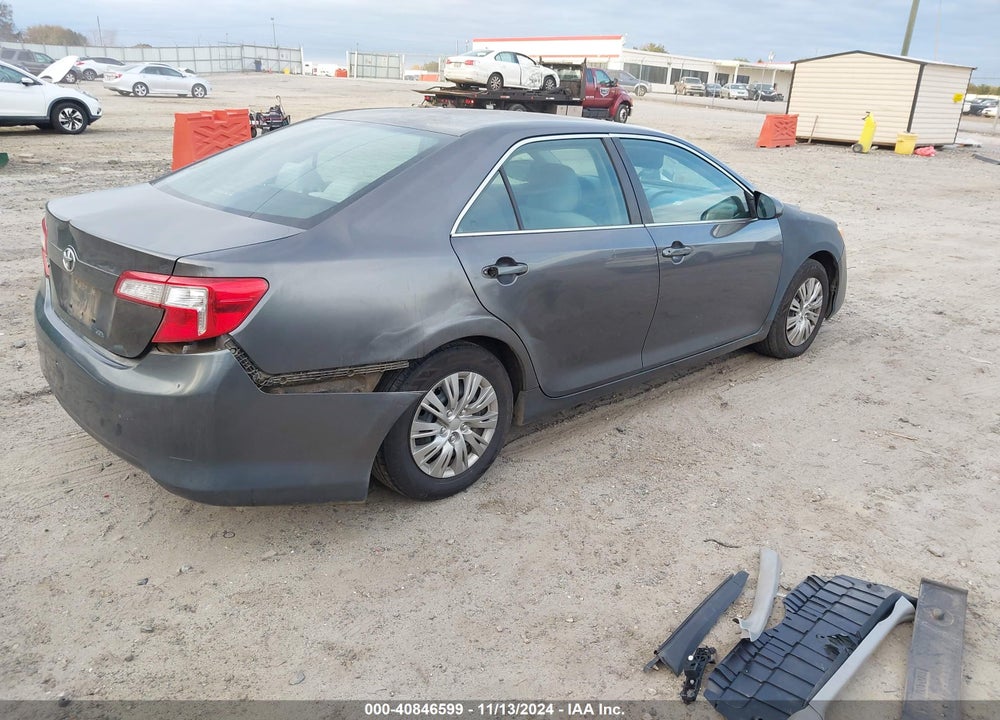 2013 TOYOTA CAMRY L VIN: 4T1BF1FK3DU675261