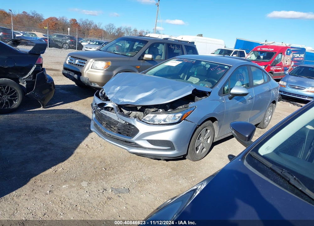 2017 CHEVROLET CRUZE LS AUTO VIN: 1G1BC5SM4H7272043