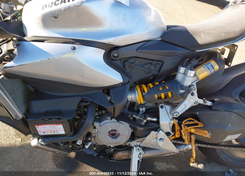 2013 DUCATI SUPERBIKE 1199 PANIGALE/S VIN: ZDM14BPW0DB012212