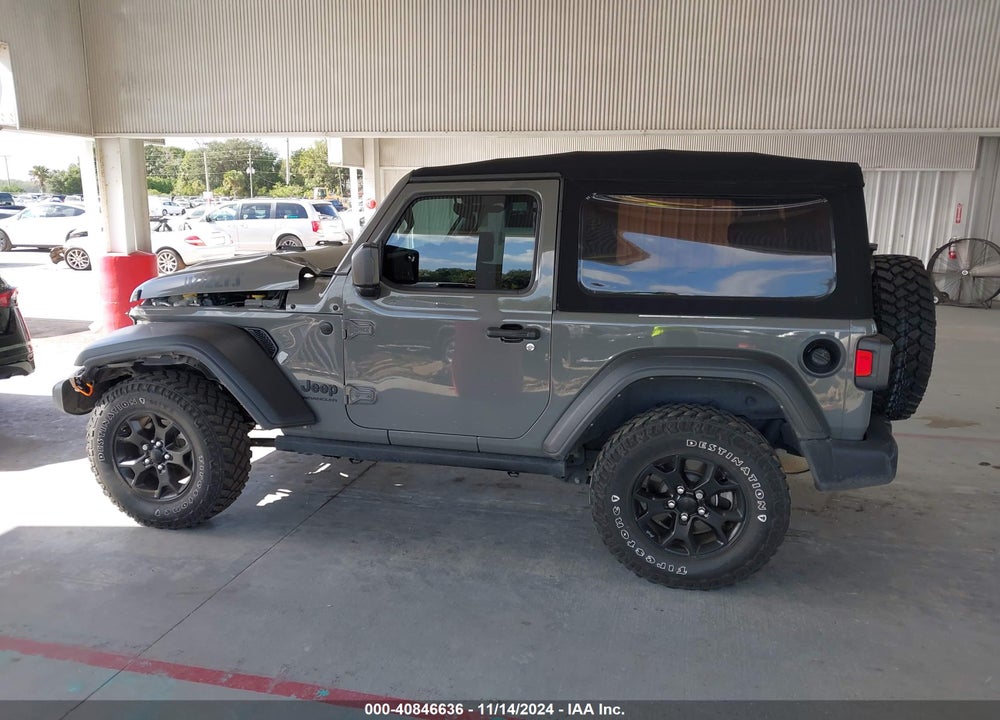 2021 JEEP WRANGLER WILLYS 4X4 VIN: 1C4GJXAN3MW719325