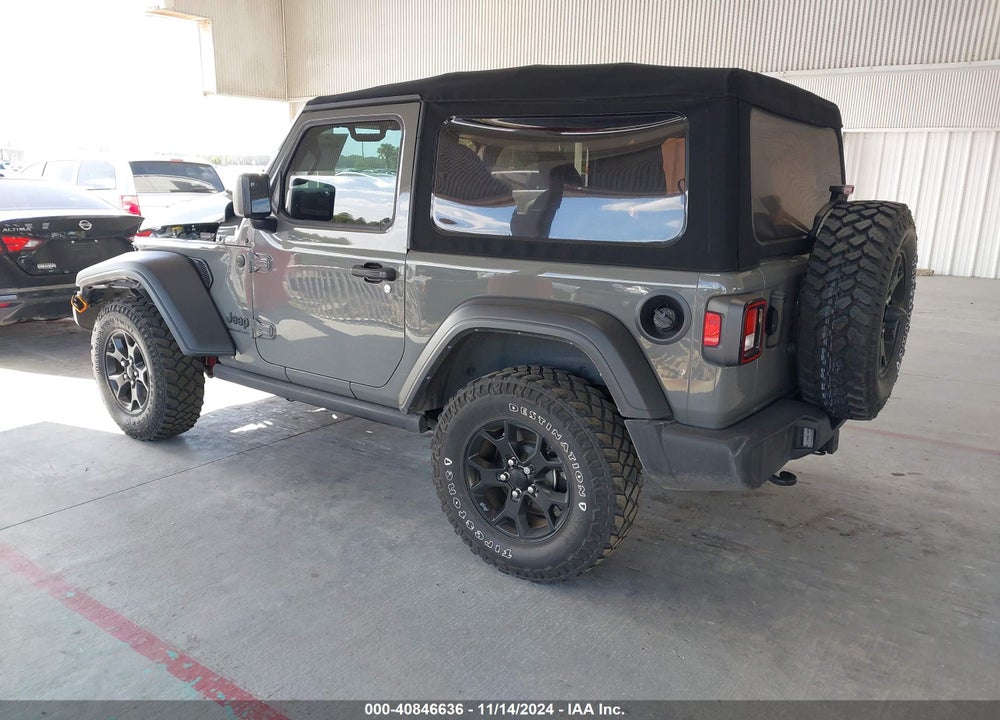 2021 JEEP WRANGLER WILLYS 4X4 VIN: 1C4GJXAN3MW719325