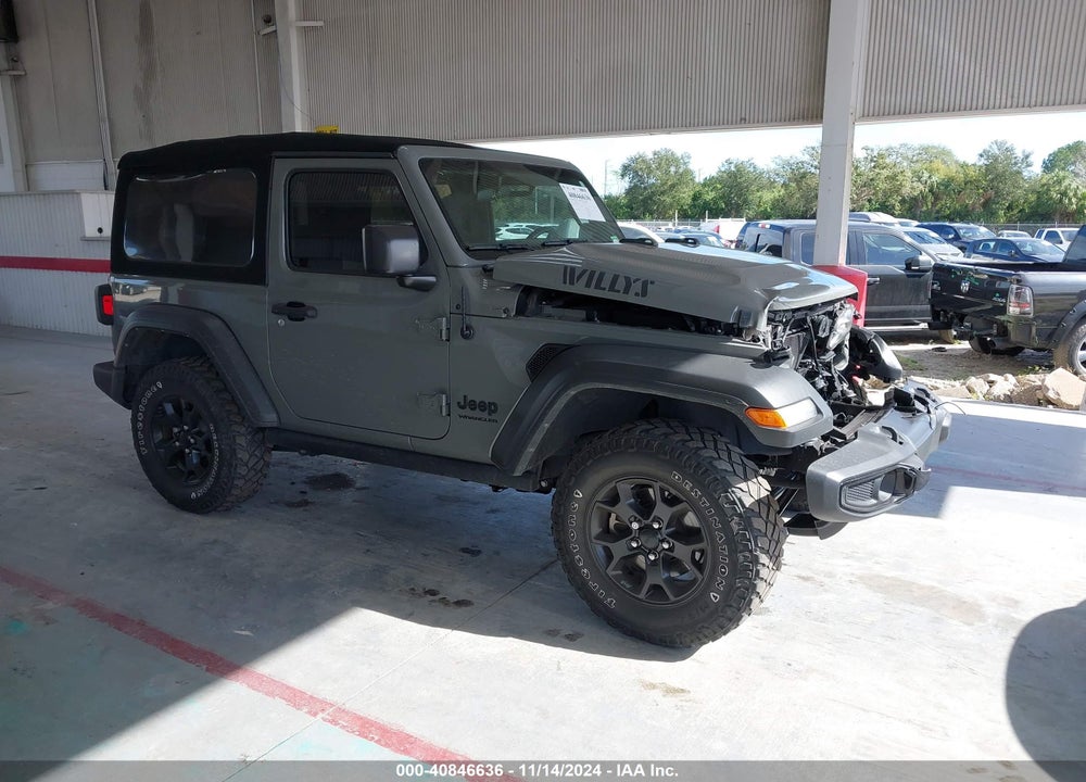 2021 JEEP WRANGLER WILLYS 4X4 VIN: 1C4GJXAN3MW719325