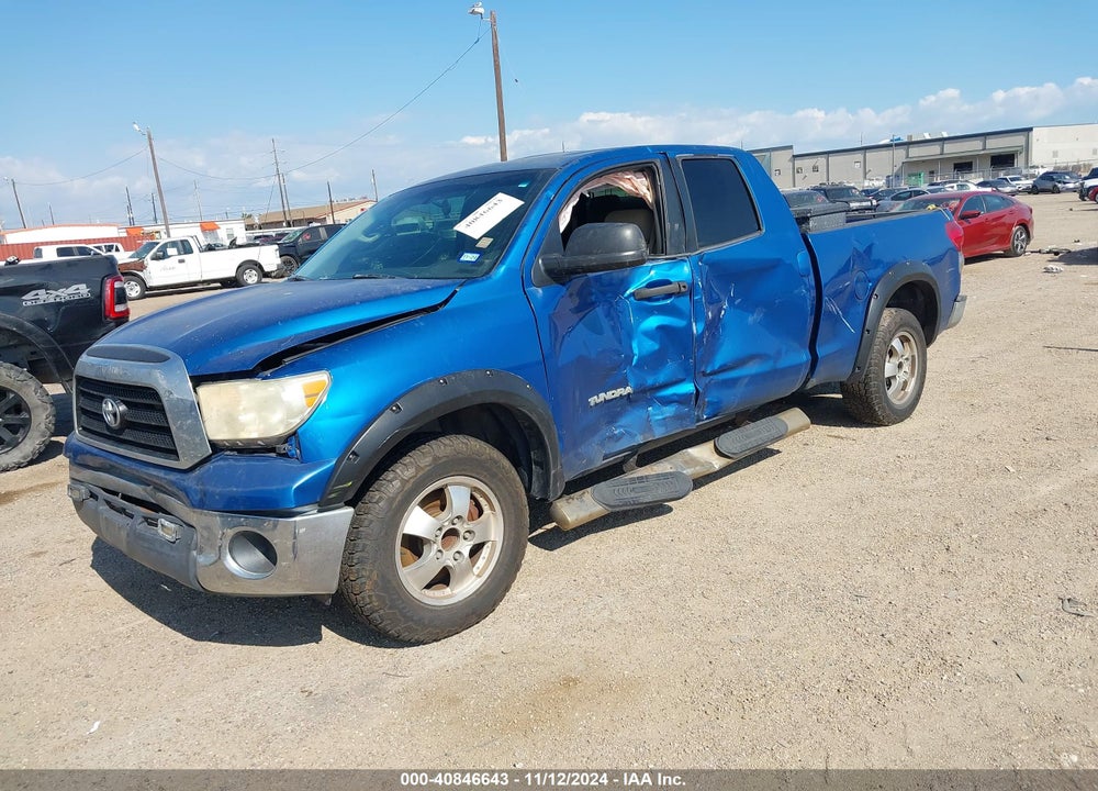 2009 TOYOTA TUNDRA GRADE V6 VIN: 5TFRU54199X019338