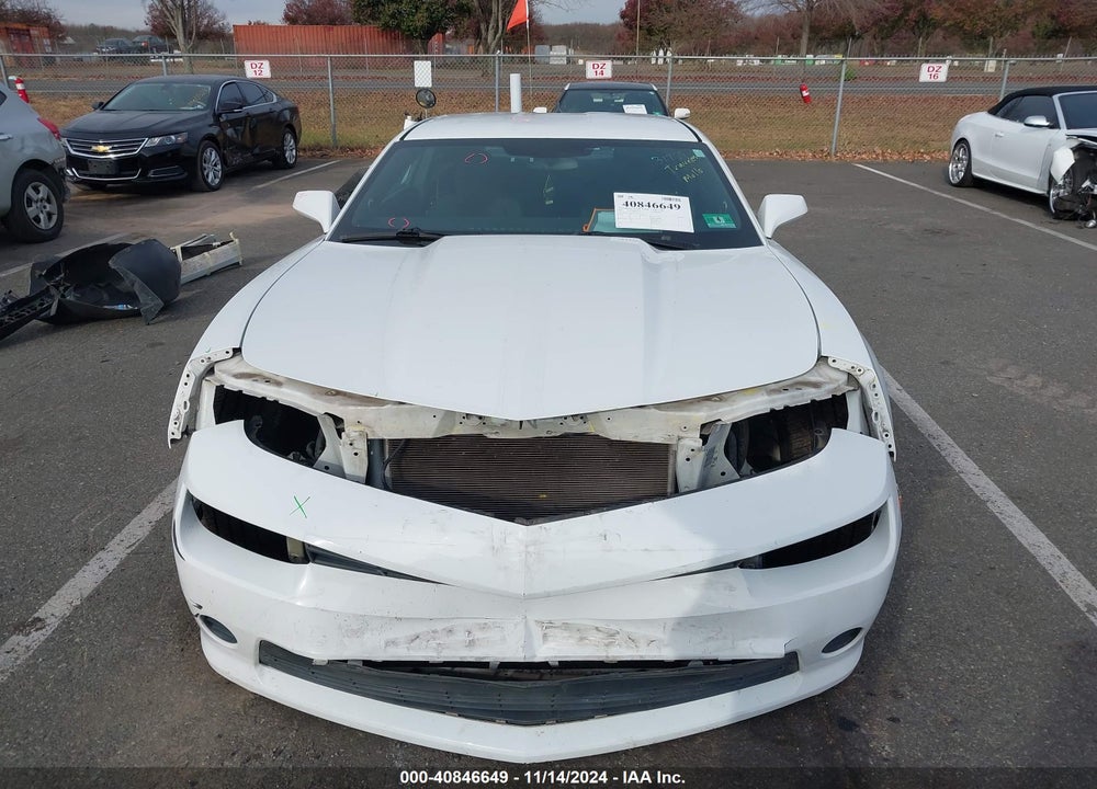 2014 CHEVROLET CAMARO 2LS VIN: 2G1FA1E34E9133902