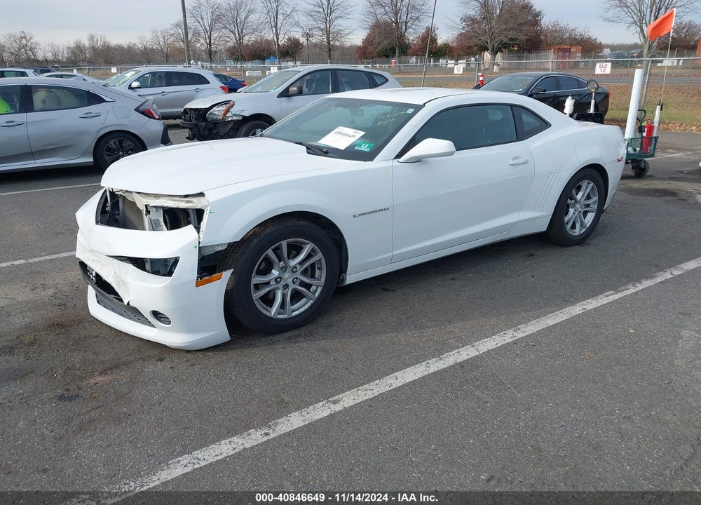 2014 CHEVROLET CAMARO 2LS VIN: 2G1FA1E34E9133902