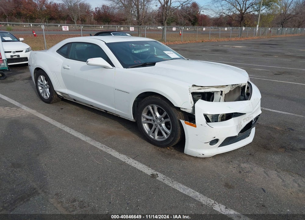 2014 CHEVROLET CAMARO 2LS VIN: 2G1FA1E34E9133902