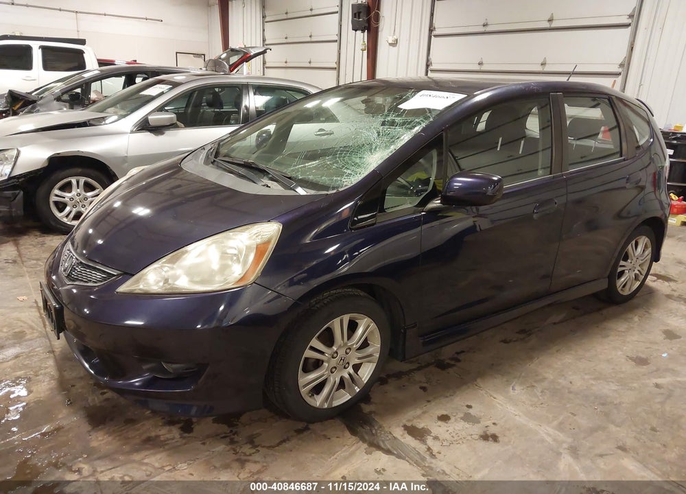 2010 HONDA FIT SPORT VIN: JHMGE8H46AC008494