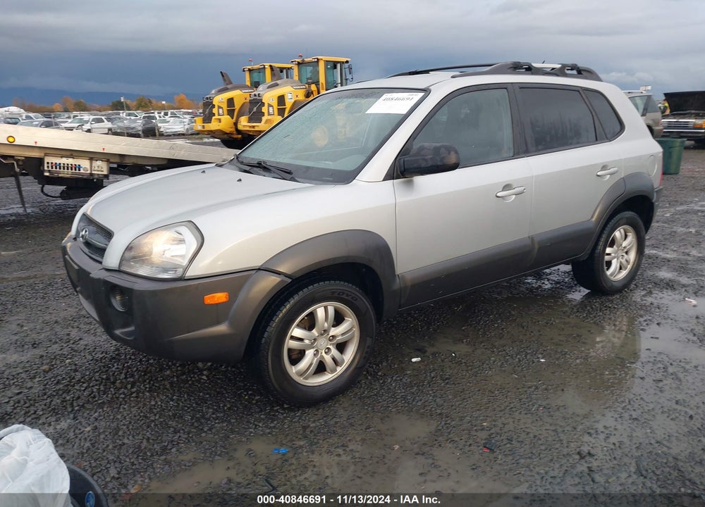 2007 HYUNDAI TUCSON LIMITED/SE VIN: KM8JN72D37U584486
