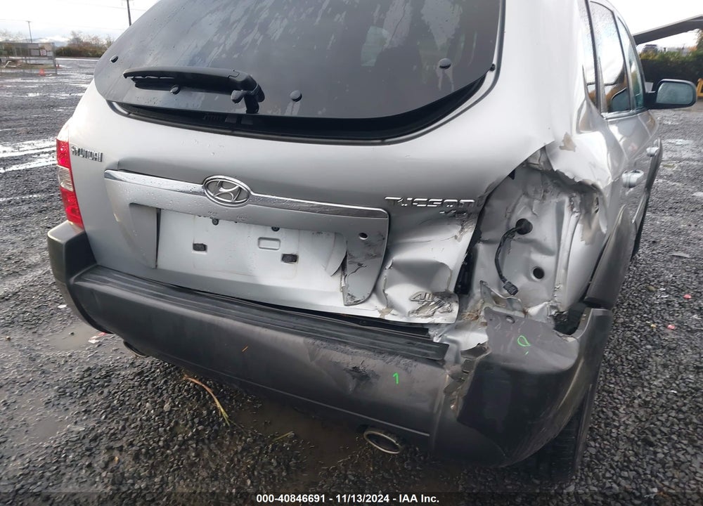 2007 HYUNDAI TUCSON LIMITED/SE VIN: KM8JN72D37U584486