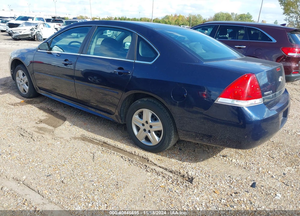 2011 CHEVROLET IMPALA LS VIN: 2G1WF5EK7B1240520