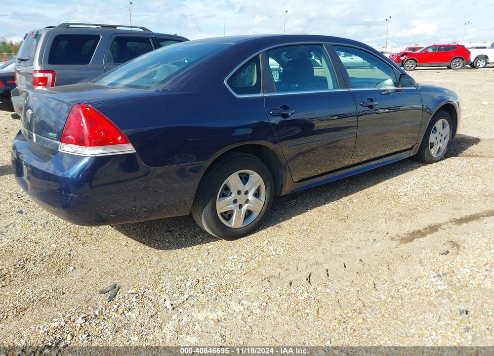 2011 CHEVROLET IMPALA LS VIN: 2G1WF5EK7B1240520
