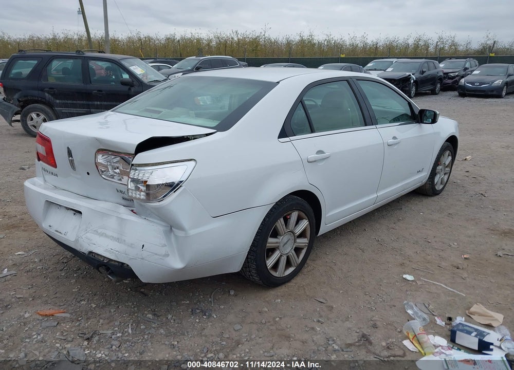 2007 LINCOLN MKZ VIN: 3LNHM28T87R627049