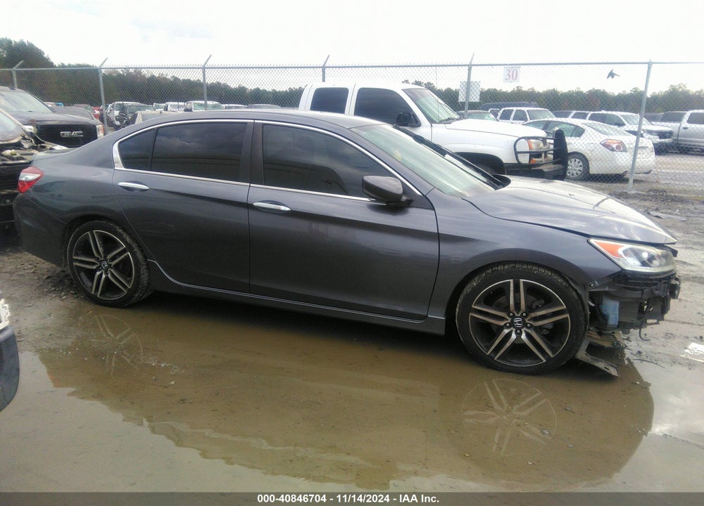 2016 HONDA ACCORD SPORT VIN: 1HGCR2F59GA058485