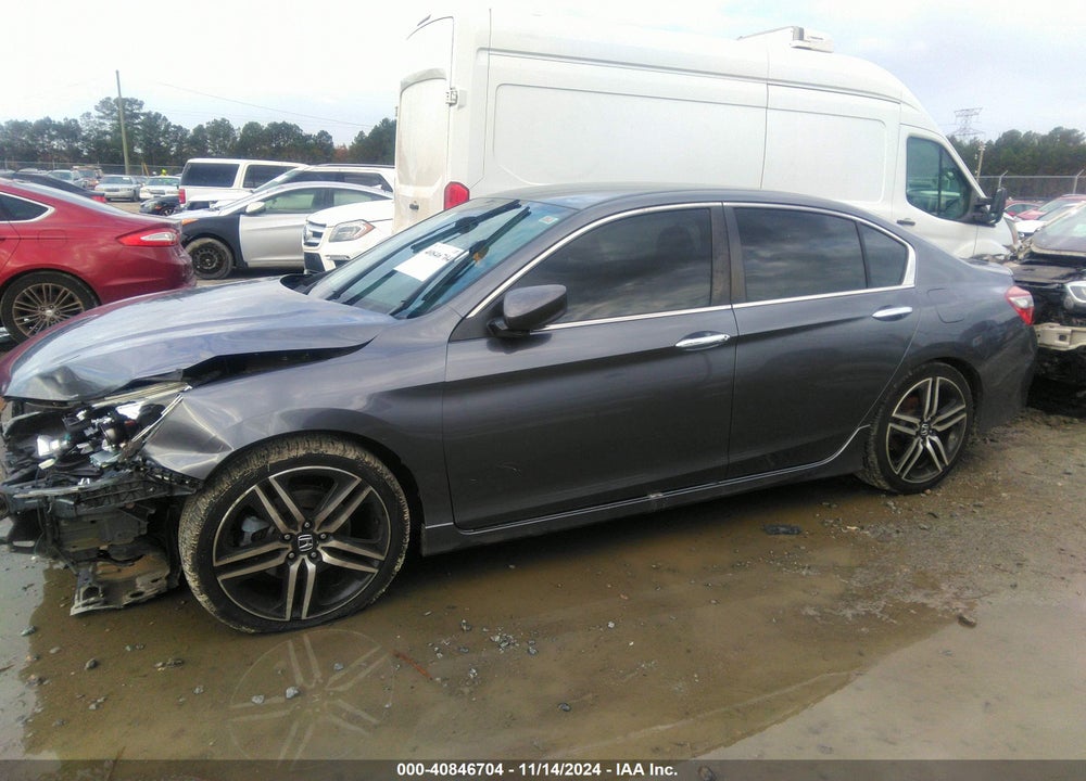 2016 HONDA ACCORD SPORT VIN: 1HGCR2F59GA058485