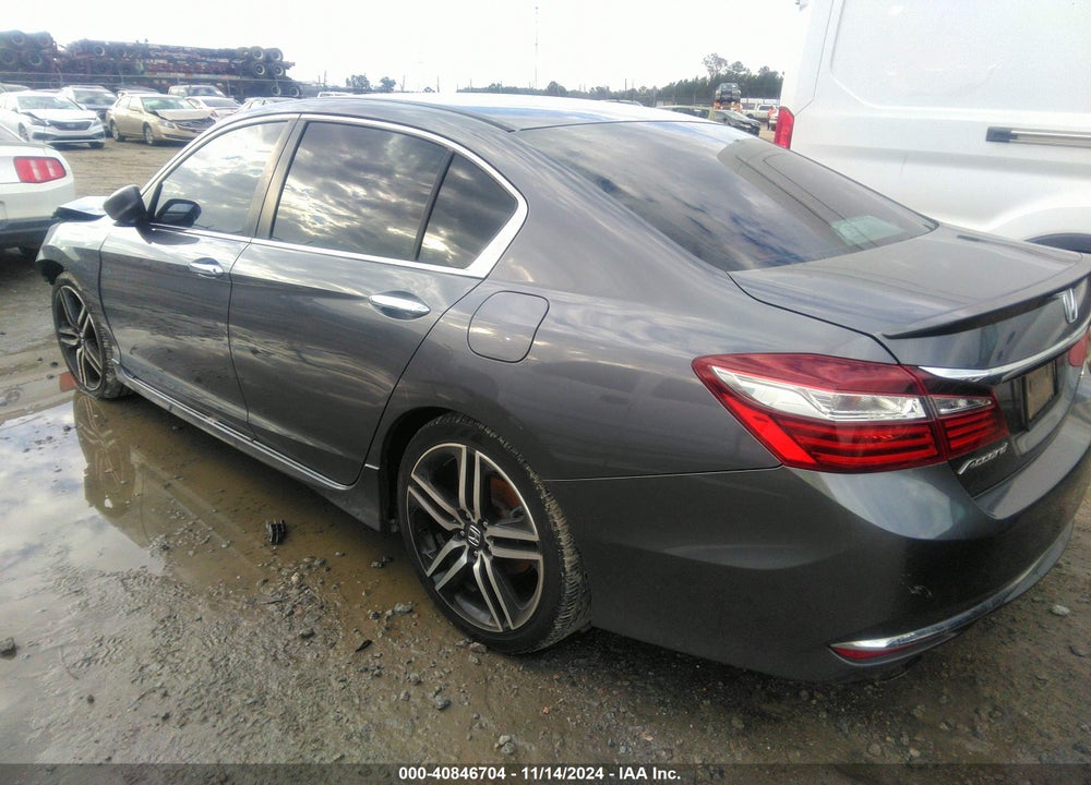 2016 HONDA ACCORD SPORT VIN: 1HGCR2F59GA058485