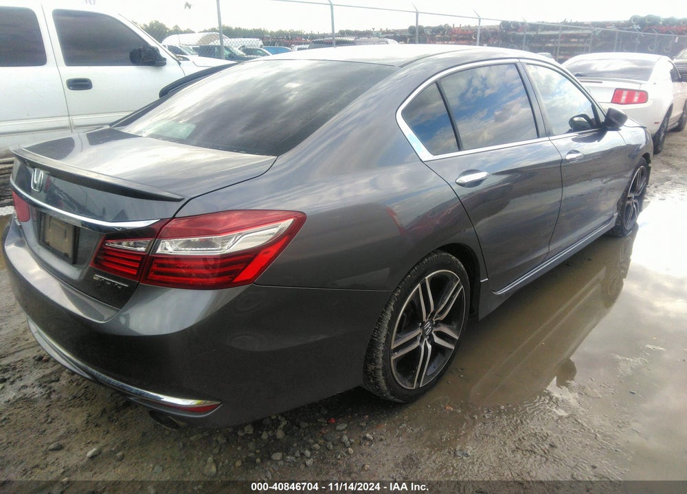 2016 HONDA ACCORD SPORT VIN: 1HGCR2F59GA058485