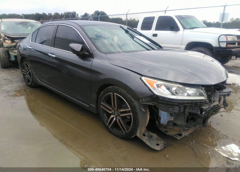 2016 HONDA ACCORD SPORT VIN: 1HGCR2F59GA058485