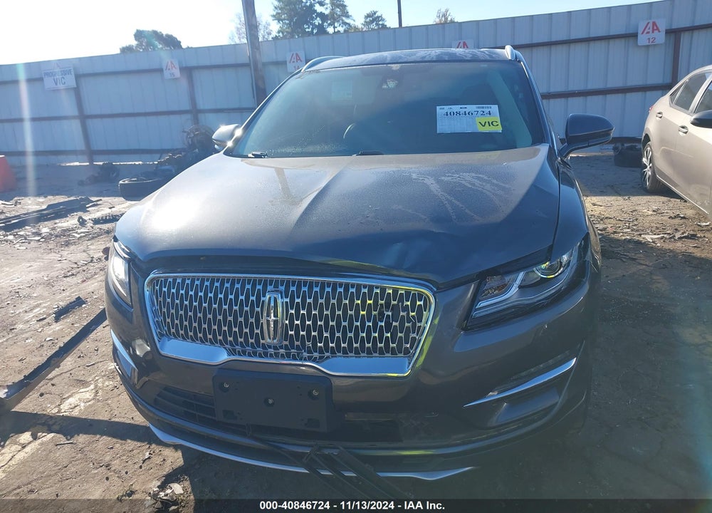 2019 LINCOLN MKC RESERVE VIN: 5LMTJ3DH0KUL07121