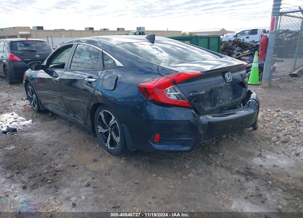 2016 HONDA CIVIC TOURING VIN: 19XFC1F97GE002682